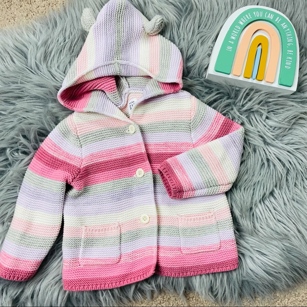 Gap baby bear knit cardigan